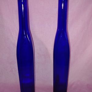 Cobalt blue glass.